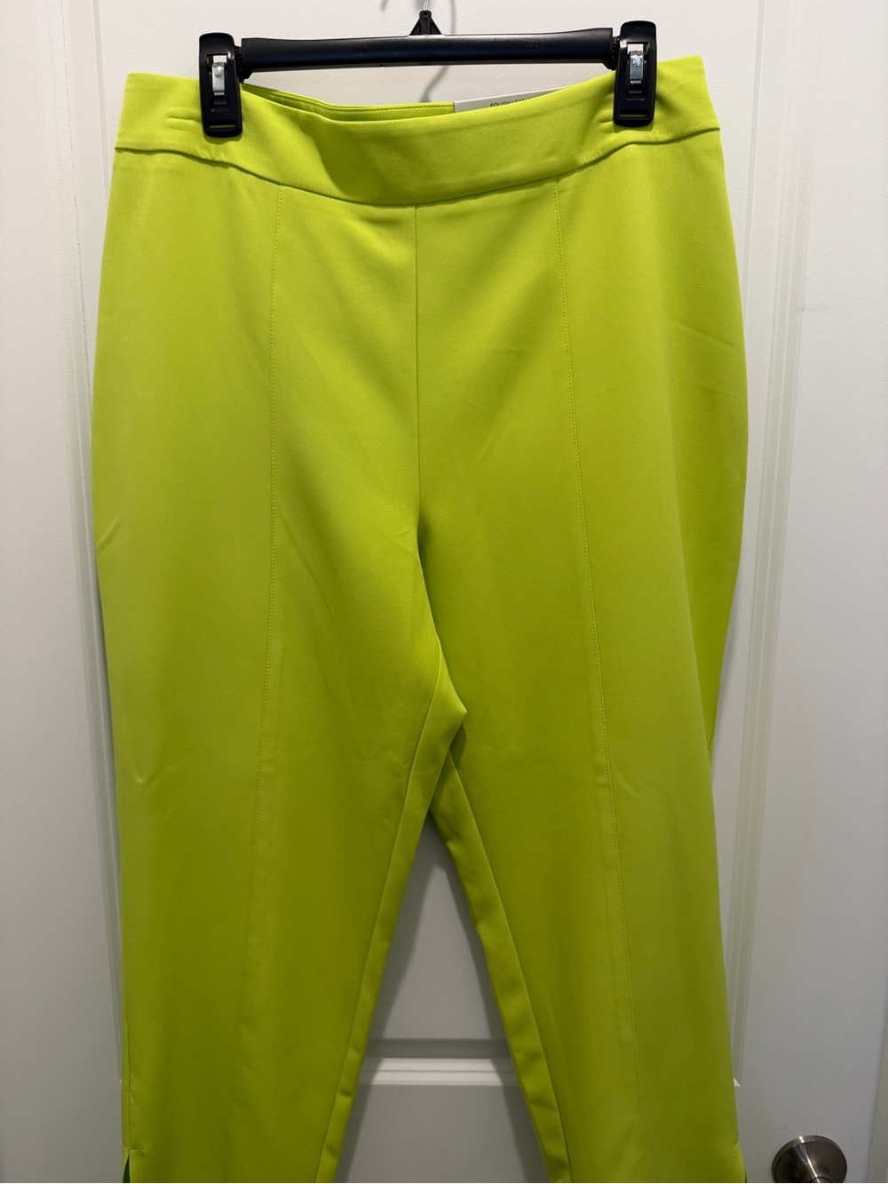 INC International Concepts Lime Green Ponte Skinny Pant